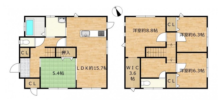 detached 新潟県新発田市富塚町２丁目2‐32 朝日ビル2階