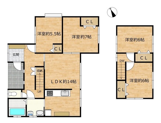 detached 新潟県新発田市富塚町２丁目2‐32 朝日ビル2階