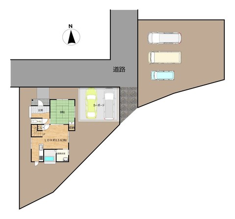 detached 新潟県新発田市富塚町２丁目2‐32 朝日ビル2階
