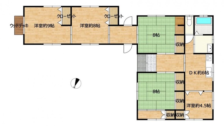 detached 新潟県新発田市富塚町２丁目2‐32 朝日ビル2階