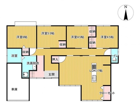 detached 福岡県大牟田市大字岩本字彦林2417-1 ブリッジ201号室