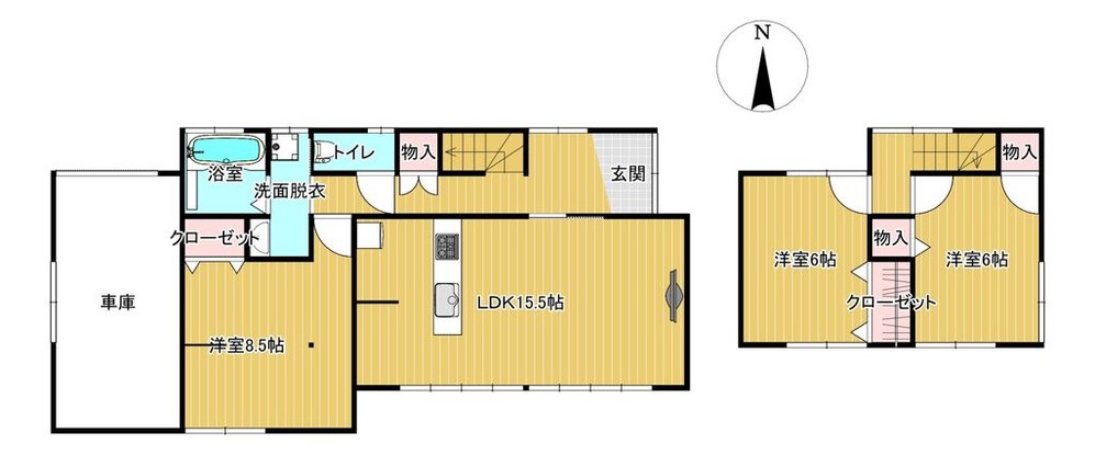 detached 福岡県大牟田市大字岩本字彦林2417-1 ブリッジ201号室
