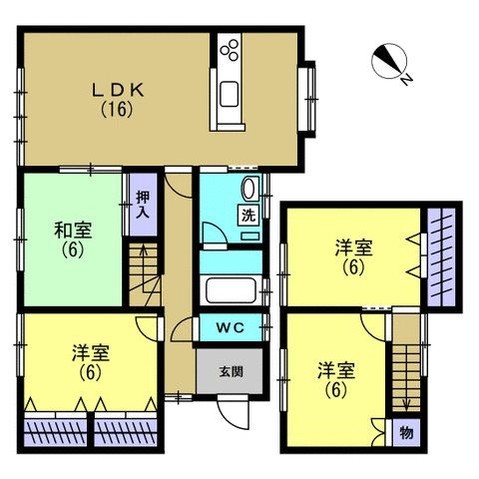 detached 北海道登別市若草町２丁目13-9 シルク21 102号室