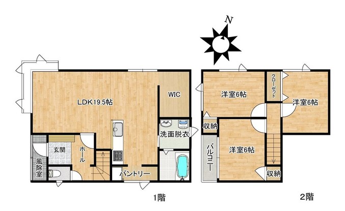 detached 北海道登別市若草町２丁目13-9 シルク21 102号室