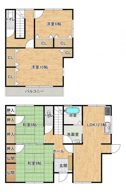 detached 香川県丸亀市田村町1774番地2 マイタウン 西棟中