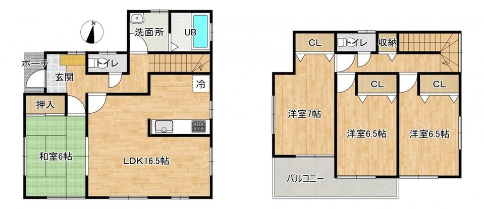 detached 埼玉県入間市大字上藤沢452-7