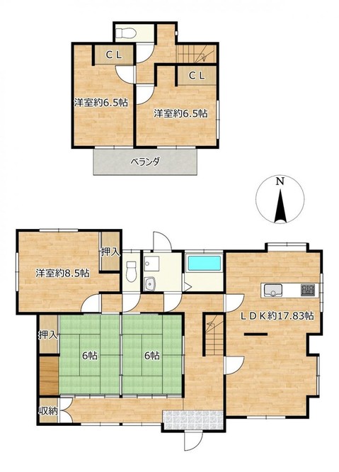 detached 宮城県柴田郡大河原町字新南48番地3 大河原町新南倉庫付事務所　102号室