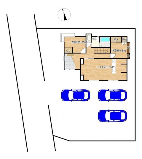 detached 宮城県柴田郡大河原町字新南48番地3 大河原町新南倉庫付事務所　102号室