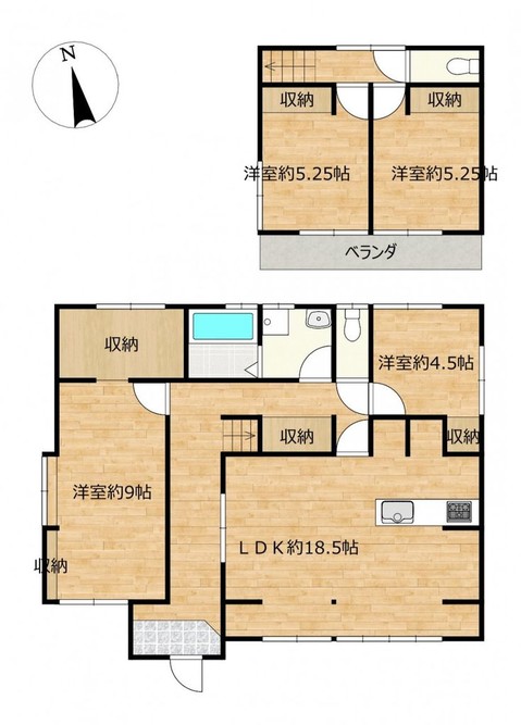 detached 宮城県柴田郡大河原町字新南48番地3 大河原町新南倉庫付事務所　102号室