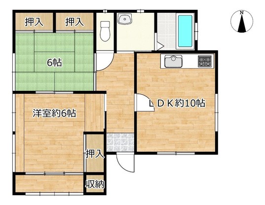 detached 宮城県柴田郡大河原町字新南48番地3 大河原町新南倉庫付事務所　102号室