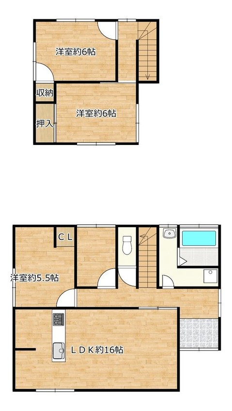 detached 宮城県柴田郡大河原町字新南48番地3 大河原町新南倉庫付事務所　102号室