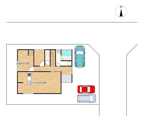 detached 宮城県柴田郡大河原町字新南48番地3 大河原町新南倉庫付事務所　102号室