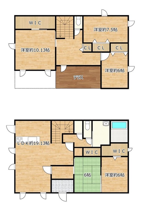 detached 宮城県柴田郡大河原町字新南48番地3 大河原町新南倉庫付事務所　102号室
