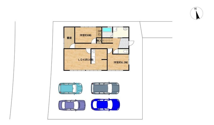 detached 宮城県柴田郡大河原町字新南48番地3 大河原町新南倉庫付事務所　102号室