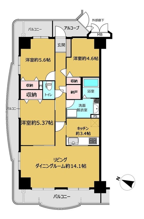 apartment 新潟県新潟市中央区小張木3丁目10-25