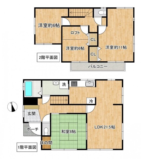 detached 千葉県佐倉市山王１丁目2-2 大野ビル2 2階