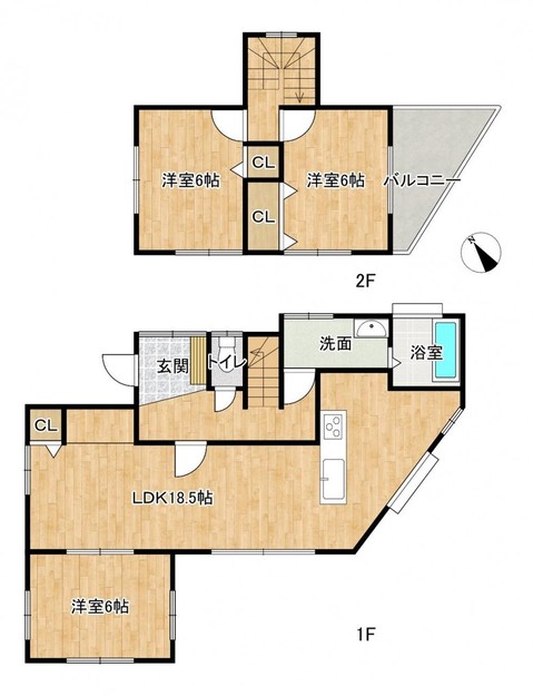 detached 千葉県佐倉市山王１丁目2-2 大野ビル2 2階