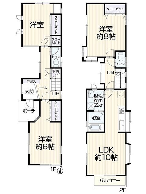 detached 千葉県佐倉市山王１丁目2-2 大野ビル2 2階