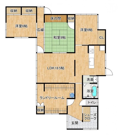 detached 広島県東広島市西条町御薗宇6471 K・Iパレス 103号室