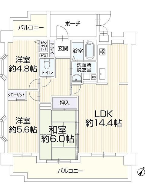 apartment 広島県東広島市西条町御薗宇6471 K・Iパレス 103号室