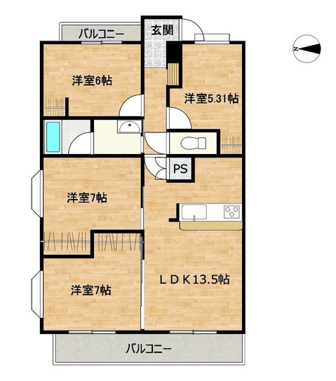 apartment 広島県東広島市西条町御薗宇6471 K・Iパレス 103号室