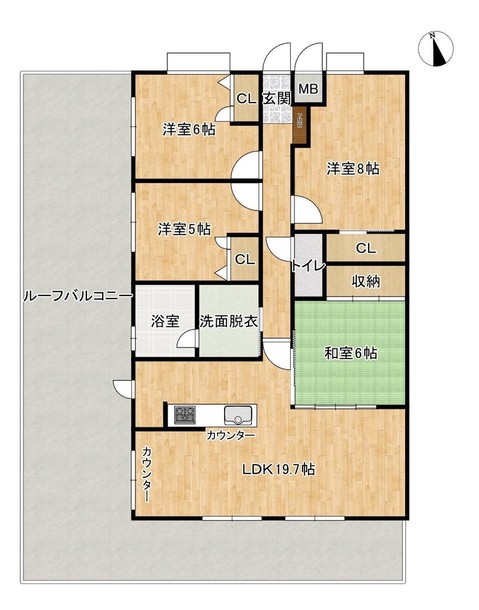 apartment 広島県東広島市西条町御薗宇6471 K・Iパレス 103号室