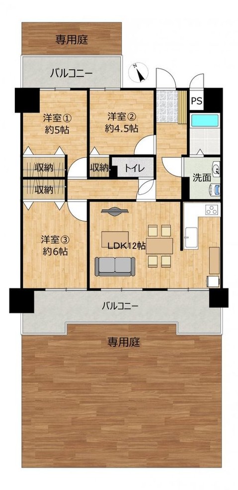 apartment 愛知県豊川市谷川町洞131 谷川町倉庫付事務所A 103号室
