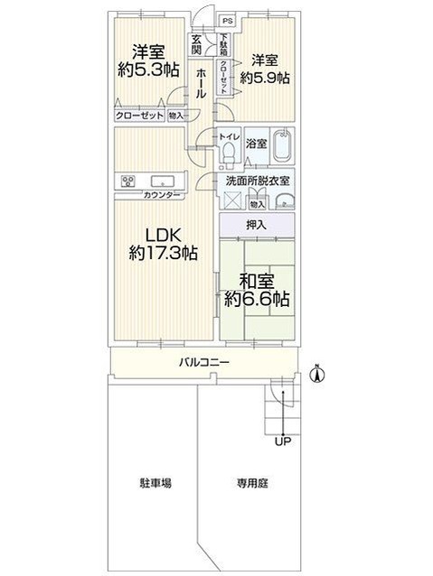 apartment 愛知県豊川市谷川町洞131 谷川町倉庫付事務所A 103号室