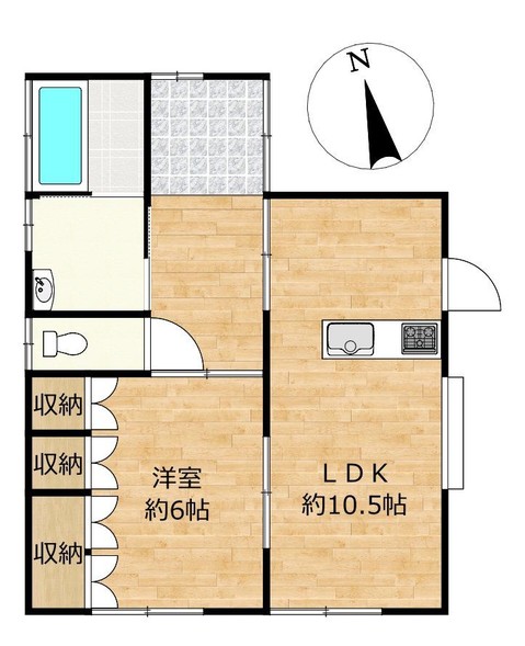 detached 愛知県豊川市谷川町洞131 谷川町倉庫付事務所A 103号室