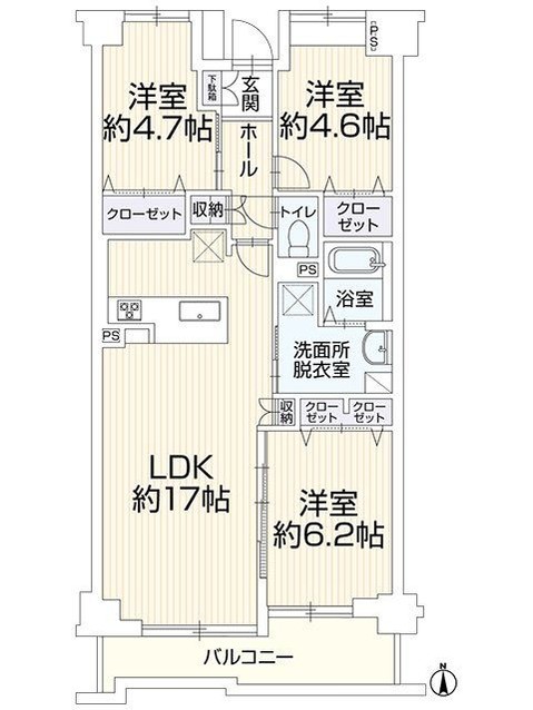 apartment 群馬県前橋市文京町３丁目23番16号 文京町3丁目貸店舗 1階