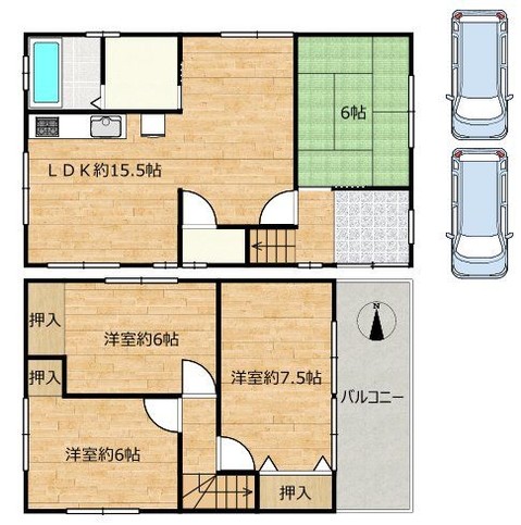 detached 奈良県北葛城郡河合町広瀬台３丁目11-11