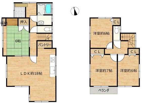 detached 奈良県北葛城郡河合町広瀬台３丁目11-11