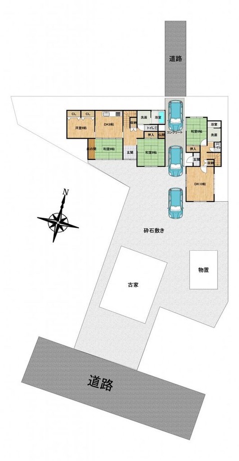 detached 宮城県石巻市中里３丁目8-5 メゾン・レスカール 1階3号室