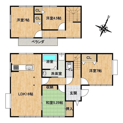 detached 宮城県石巻市中里３丁目8-5 メゾン・レスカール 1階3号室