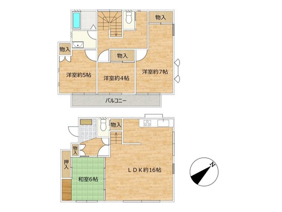 detached 福岡県福岡市博多区那珂１丁目13-9 ND.BLD 3階