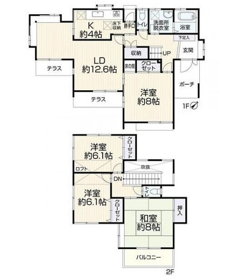 detached 福岡県福岡市博多区那珂１丁目13-9 ND.BLD 3階