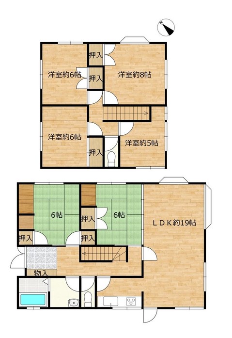 detached 長野県諏訪市沖田町１丁目96-2 広瀬橋Sビル A・B号室