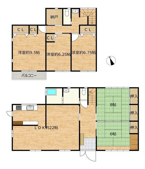 detached 長野県諏訪市沖田町１丁目96-2 広瀬橋Sビル A・B号室