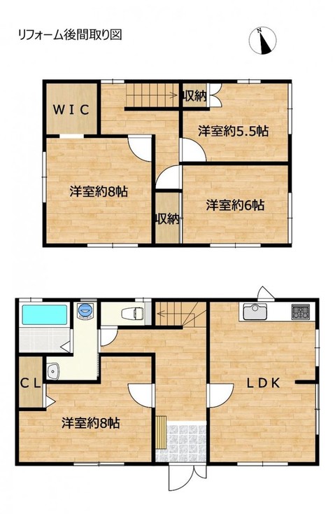 detached 三重県四日市市西坂部町3800番地の1 1階