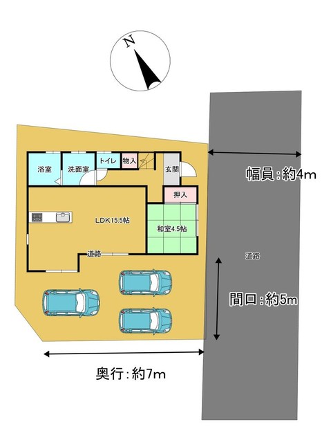 detached 三重県四日市市西坂部町3800番地の1 1階
