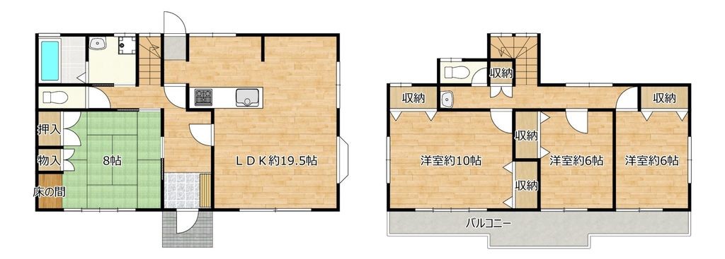 detached 三重県四日市市西坂部町3800番地の1 1階