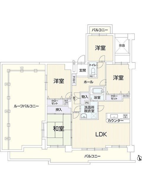 apartment 三重県四日市市西坂部町3800番地の1 1階