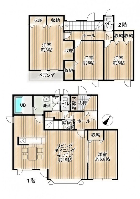 detached 北海道札幌市白石区北郷一条１丁目5番13号