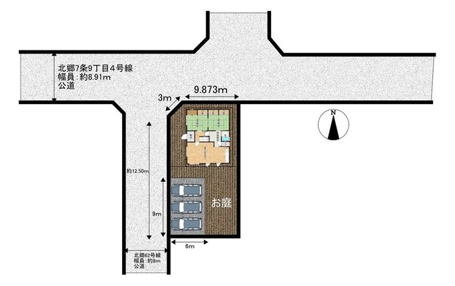detached 北海道札幌市白石区北郷七条９丁目
地図を見る