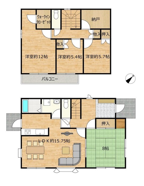 detached 茨城県つくば市上横場253‐1 M.Iビル 2‐A号室