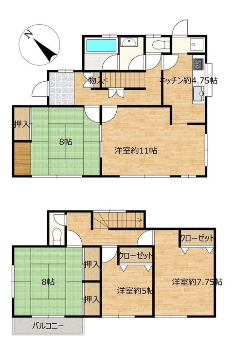 detached 茨城県つくば市上横場253‐1 M.Iビル 2‐A号室