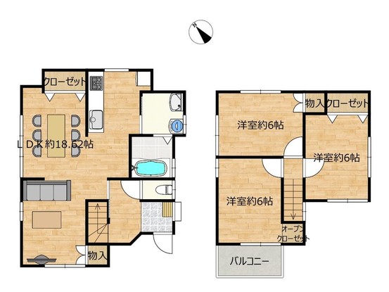 detached 愛知県名古屋市名東区本郷３丁目5番地 グロウバルビル2階 2C号室