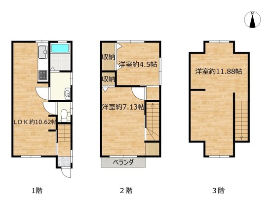 detached 愛知県名古屋市名東区本郷３丁目5番地 グロウバルビル2階 2C号室