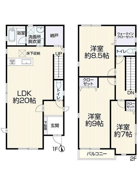 detached 愛知県名古屋市名東区本郷３丁目5番地 グロウバルビル2階 2C号室