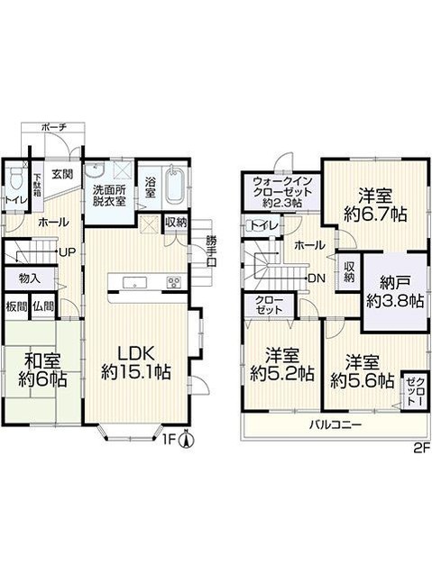 detached 愛知県名古屋市名東区本郷３丁目5番地 グロウバルビル2階 2C号室